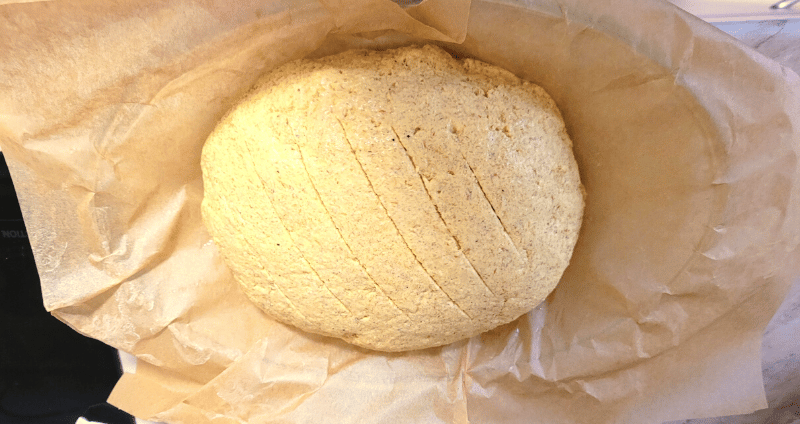 A köles kenyér formázása