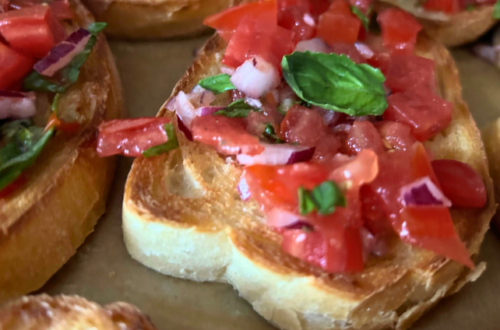 Olasz bruschetta recept